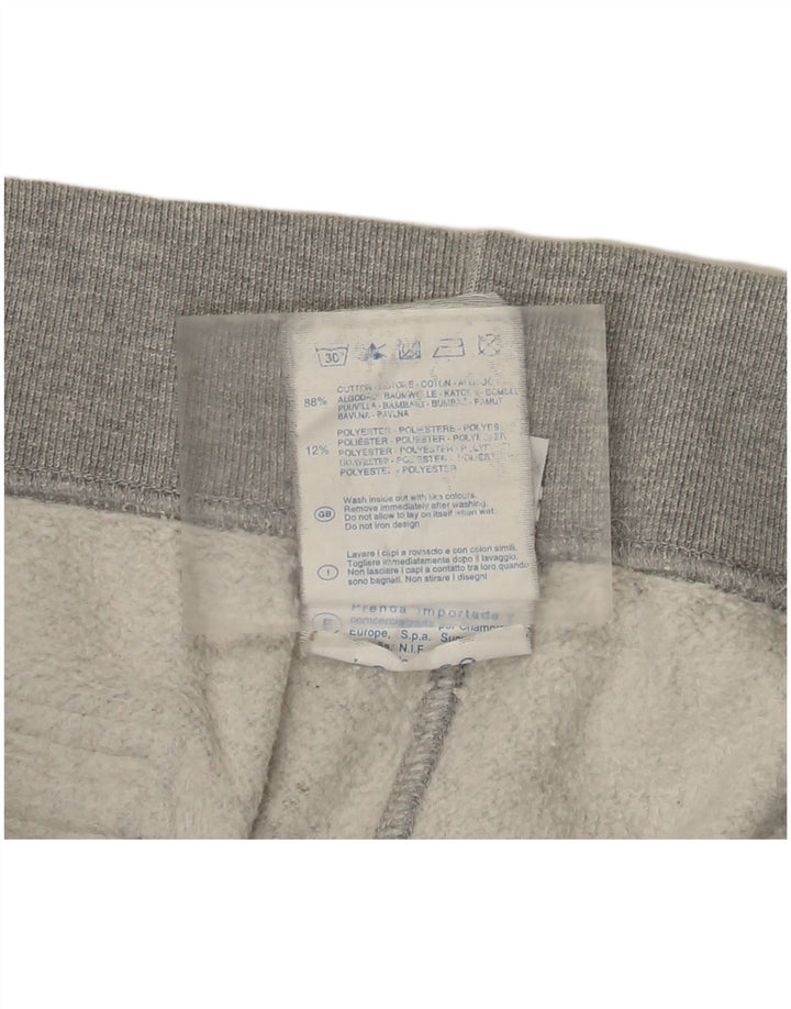 Champion Mens Tracksuit Trousers Joggers Large Grey Cotton