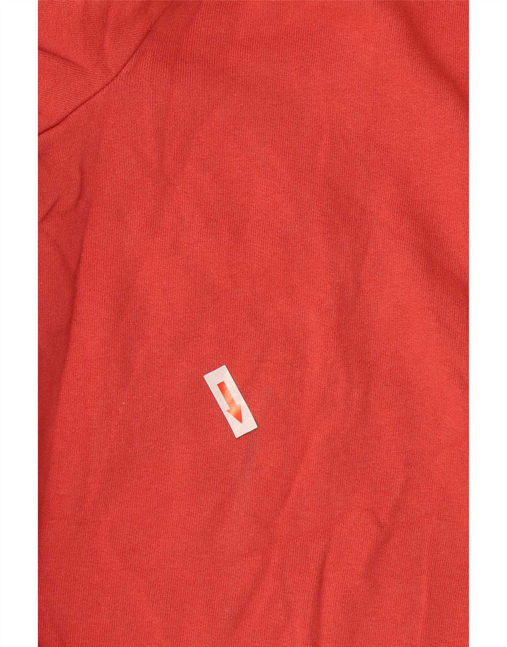 Kangaroos Womens Graphic Sweatshirt Jumper UK 16 Large Red Cotton