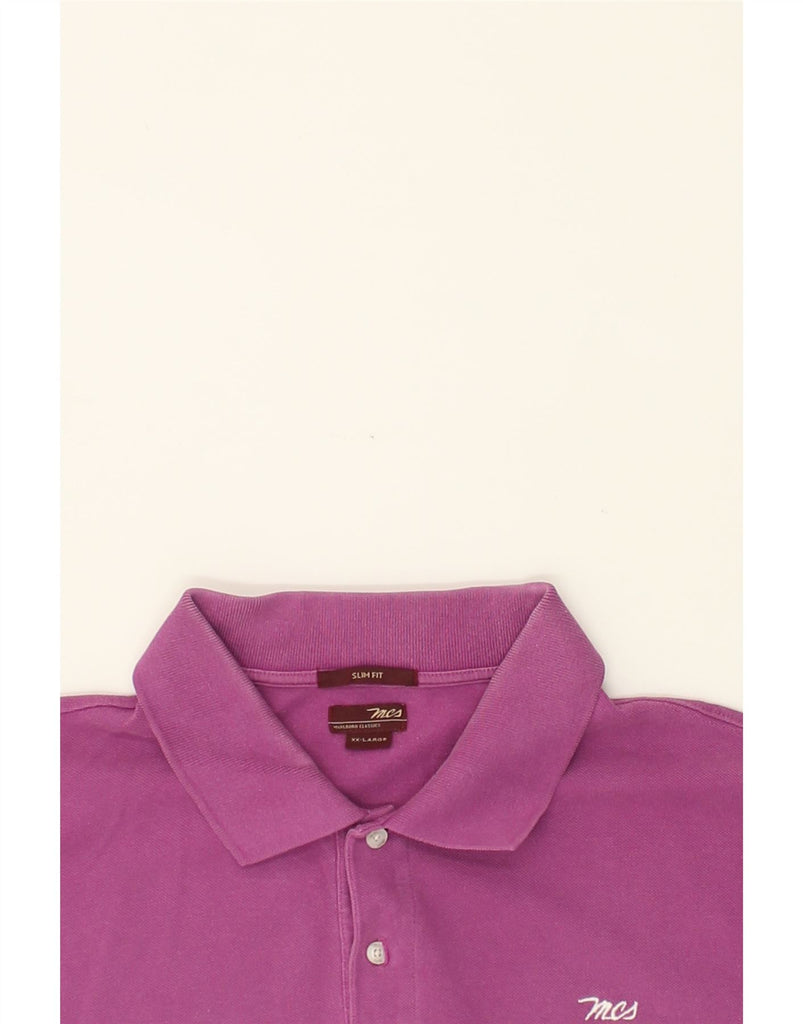 MARLBORO CLASSICS Mens Slim Fit Polo Shirt 2XL Pink Cotton | Vintage Marlboro Classics | Thrift | Second-Hand Marlboro Classics | Used Clothing | Messina Hembry 