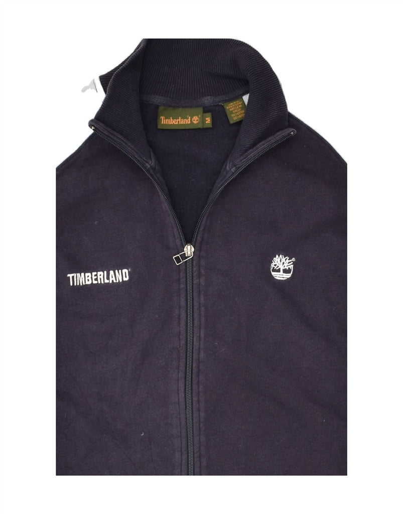 TIMBERLAND Mens Tracksuit Top Jacket Medium Navy Blue Colourblock | Vintage Timberland | Thrift | Second-Hand Timberland | Used Clothing | Messina Hembry 