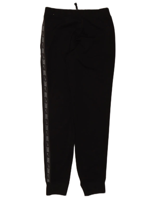 Nike Mens Graphic Tracksuit Trousers Joggers Small Black Polyester