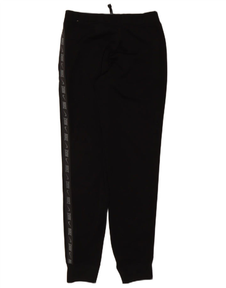 Nike Mens Graphic Tracksuit Trousers Joggers Small Black Polyester