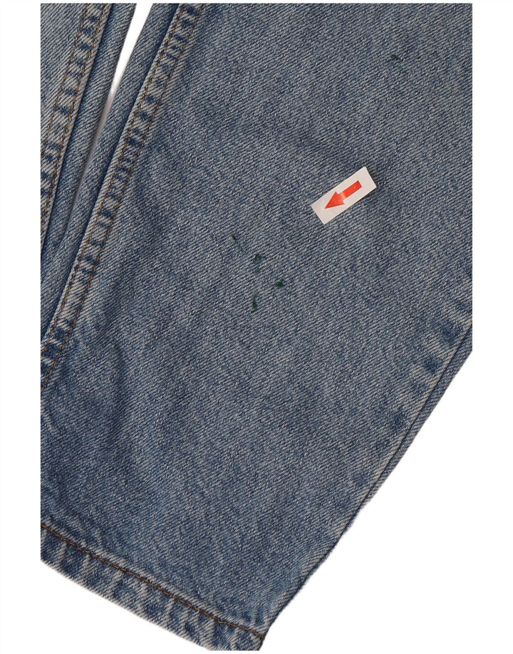 Topshop Womens Tapered Jeans W30 L32 Blue Cotton