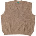 Canda Mens Vest Tank Top 2XL Beige Acrylic