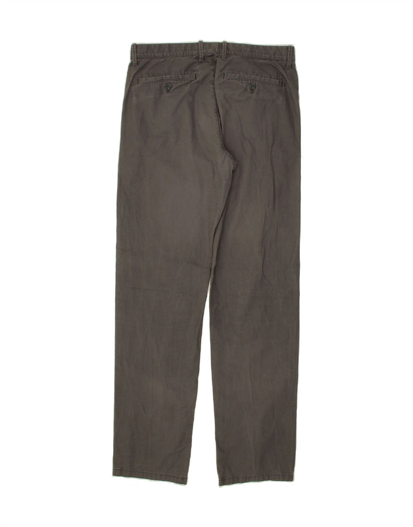 CALVIN KLEIN Mens Straight Chino Trousers W32 L34  Grey Cotton Vintage Calvin Klein and Second-Hand Calvin Klein from Messina Hembry 