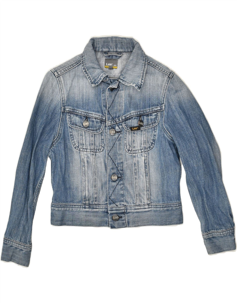 LEE Boys Denim Jacket 7-8 Years Blue Cotton | Vintage Lee | Thrift | Second-Hand Lee | Used Clothing | Messina Hembry 