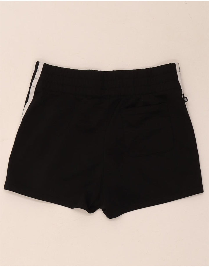 Adidas Womens Sport Shorts UK 4/6 XS Black Polyester