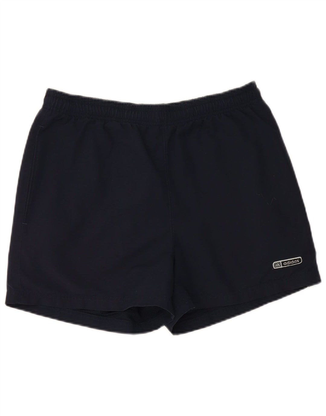 Adidas Mens Sport Shorts Medium Navy Blue Polyester