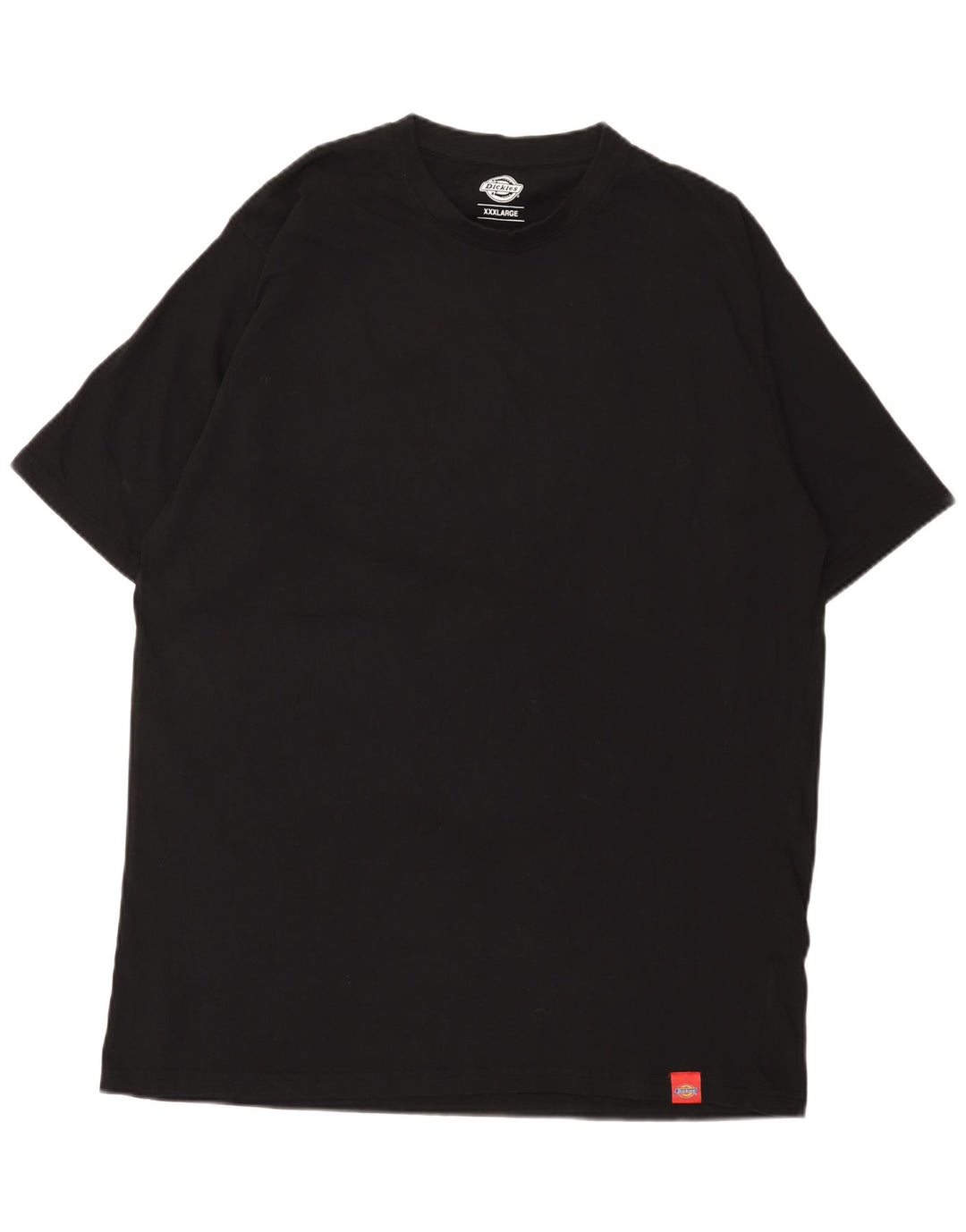 Dickies Mens T-Shirt Top 3XL Black Cotton