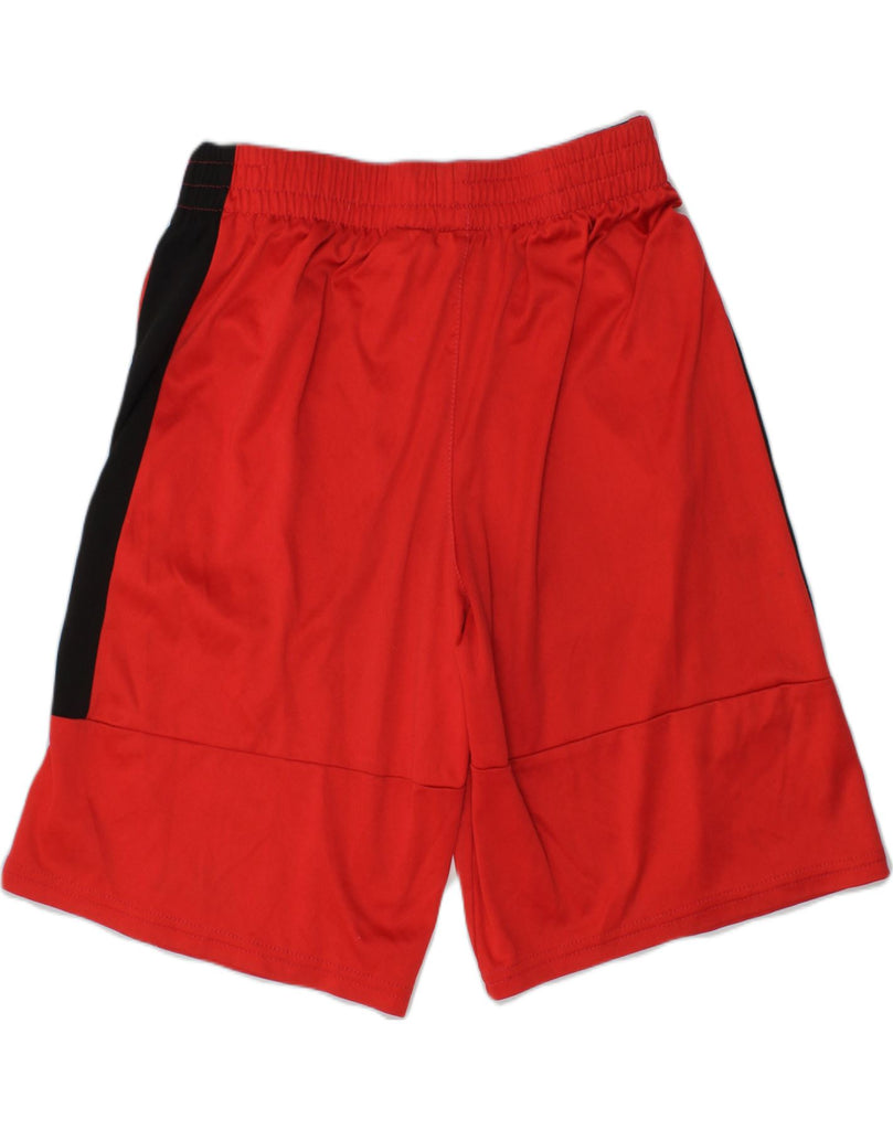 PUMA Boys Sport Shorts 10-11 Years Medium  Red Colourblock Polyester | Vintage Puma | Thrift | Second-Hand Puma | Used Clothing | Messina Hembry 