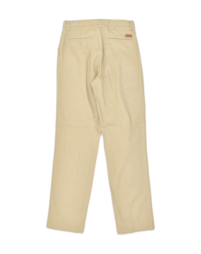 WRANGLER Mens Pegged Casual Trousers W31 L34 Beige Cotton | Vintage Wrangler | Thrift | Second-Hand Wrangler | Used Clothing | Messina Hembry 