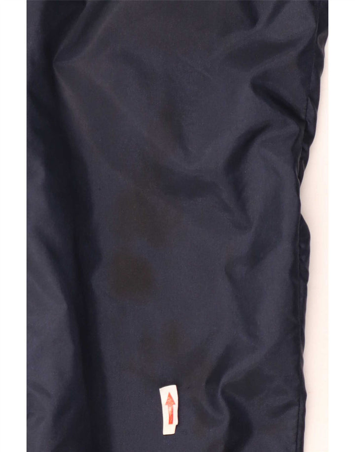Fila Mens Tracksuit Trousers Joggers IT 48 Medium Navy Blue Colourblock