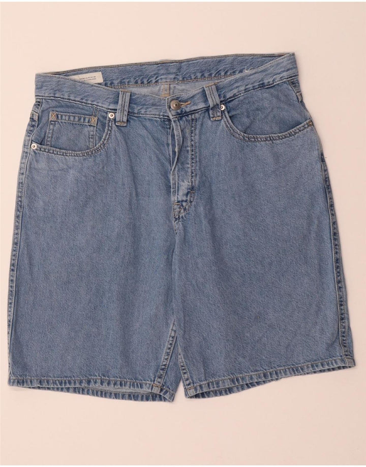 ZARA Mens Denim Shorts EU 42 Large W34 Blue Vintage Zara and Second-Hand Zara from Messina Hembry 