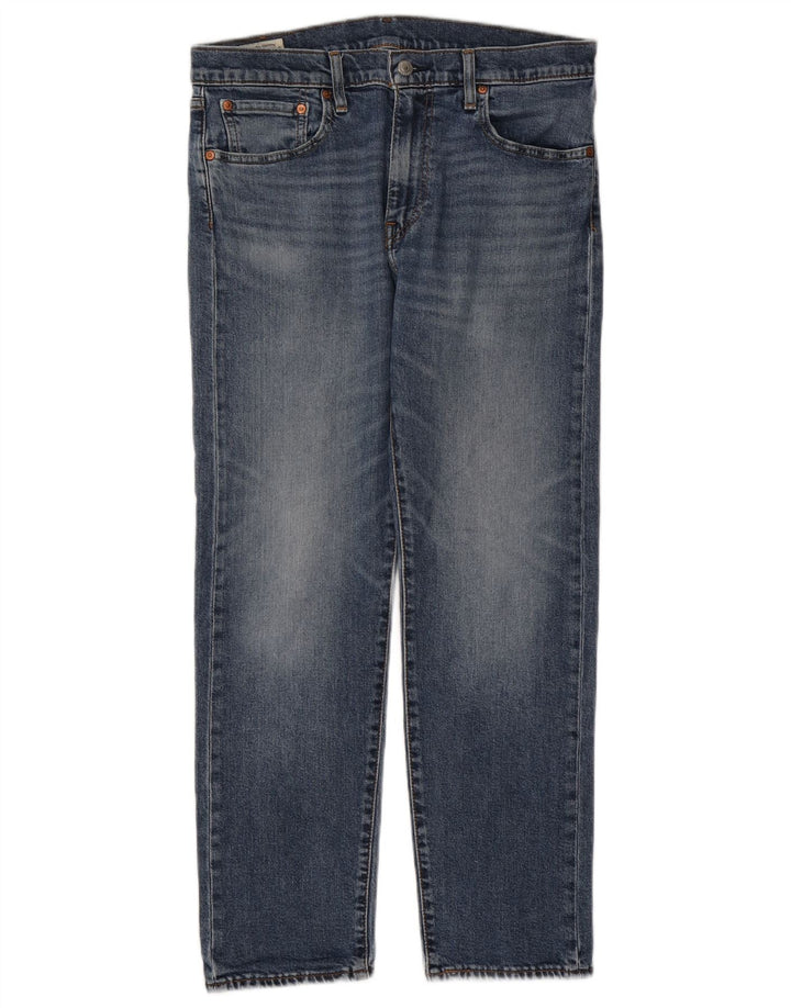 Levi's Mens 502 Tapered Jeans W33 L30 Blue Cotton