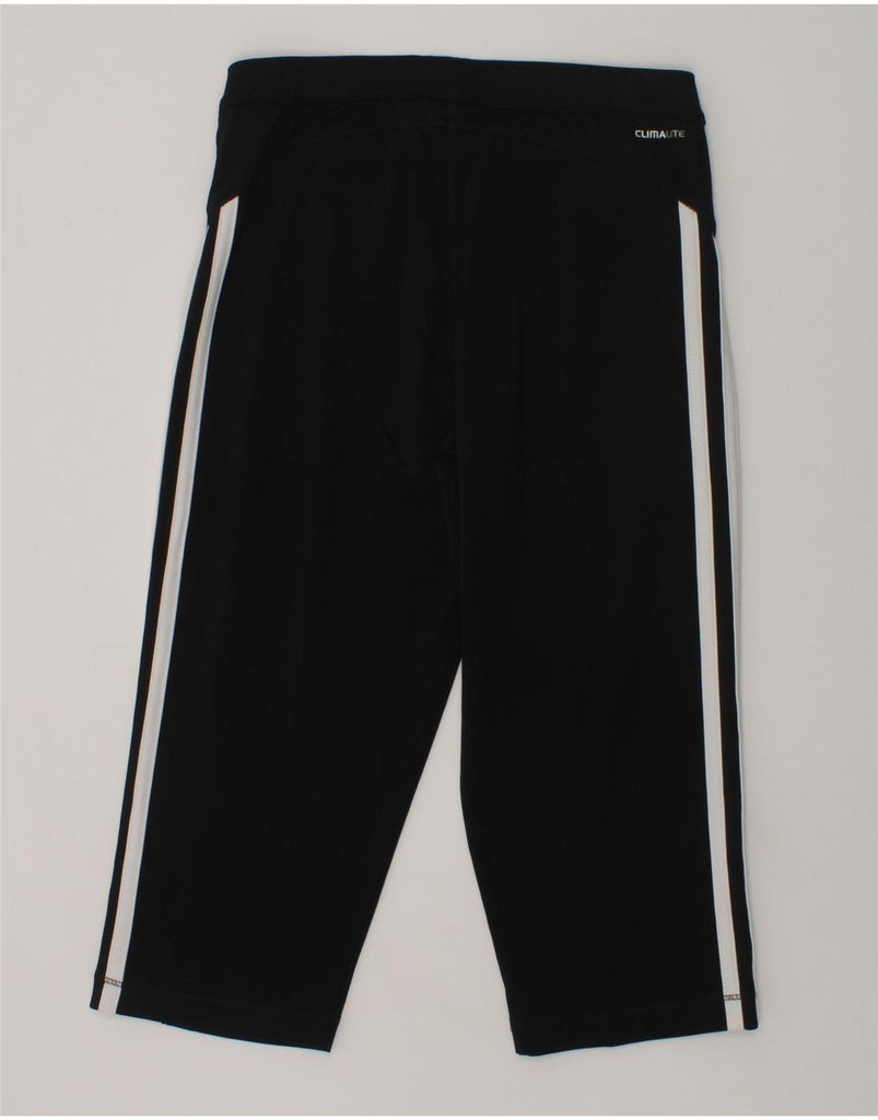 ADIDAS Girls Climalite Tracksuit Trousers 11-12 Years Black | Vintage Adidas | Thrift | Second-Hand Adidas | Used Clothing | Messina Hembry 