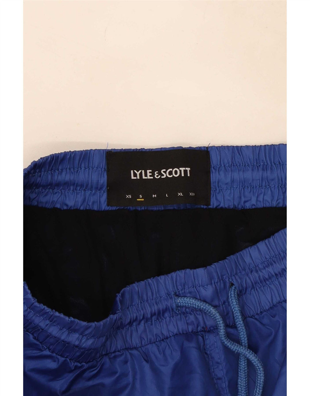 Lyle & Scott Mens Swimming Shorts Small Blue