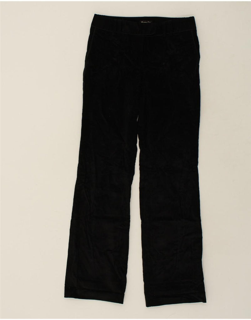 MASSIMO DUTTI Womens Bootcut Chino Trousers W30 L33  Black | Vintage Massimo Dutti | Thrift | Second-Hand Massimo Dutti | Used Clothing | Messina Hembry 