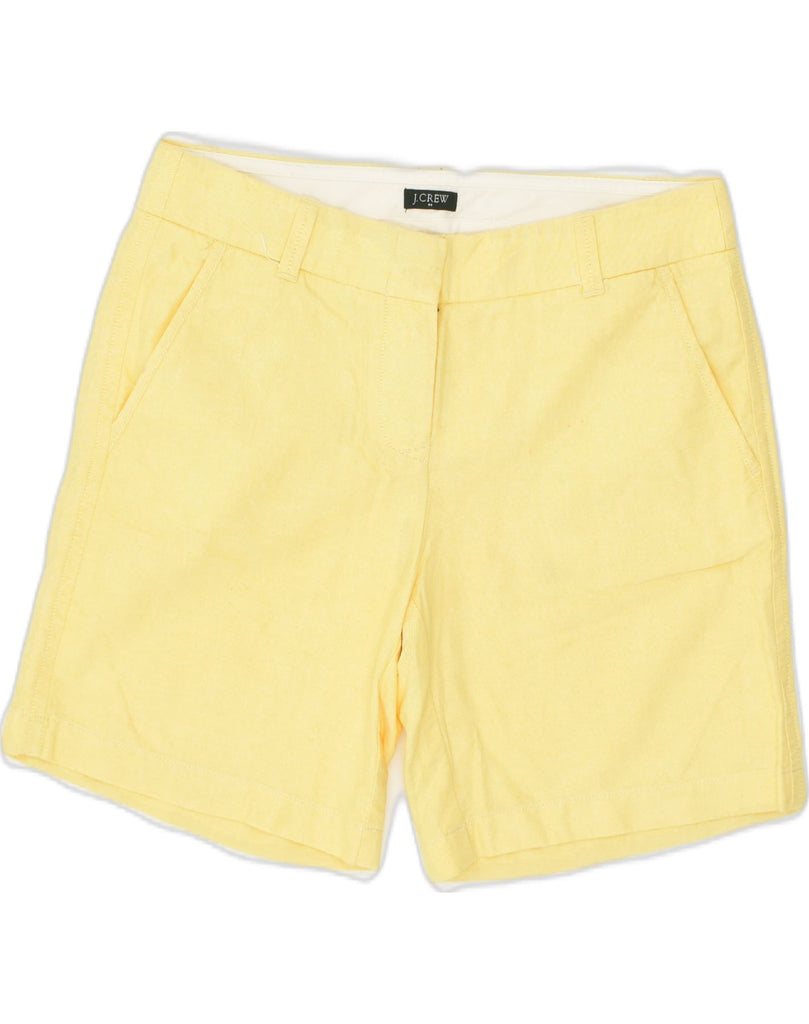 J. CREW Womens City Fit Chino Shorts US 2 XS W30 Yellow Cotton | Vintage J. Crew | Thrift | Second-Hand J. Crew | Used Clothing | Messina Hembry 