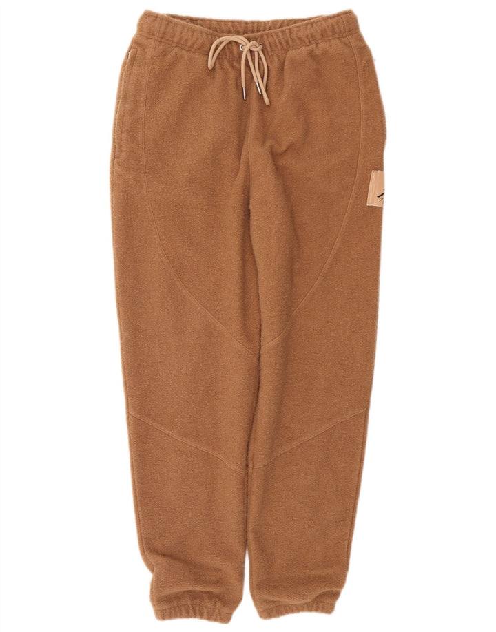 Jordan Mens Tracksuit Trousers Joggers Small  Brown Acrylic