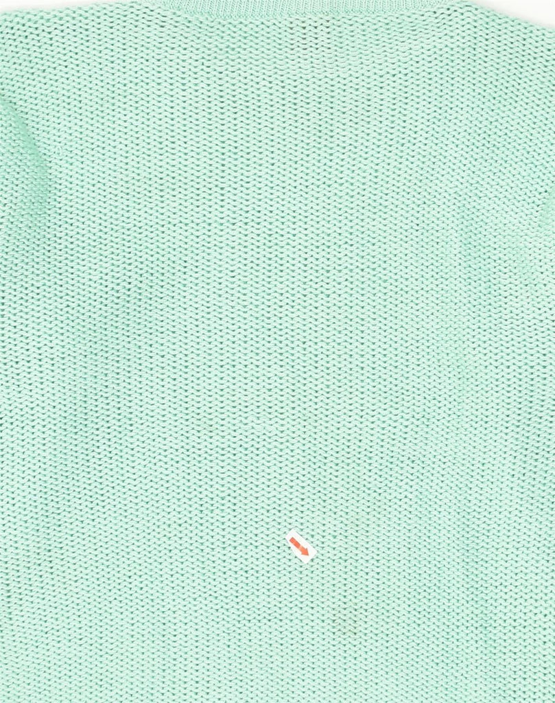 VINTAGE Womens Crew Neck Jumper Sweater UK 10 Small Turquoise | Vintage Vintage | Thrift | Second-Hand Vintage | Used Clothing | Messina Hembry 