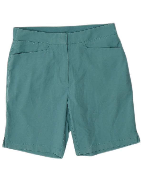 PUMA Womens Casual Shorts Small W27  Blue Cotton