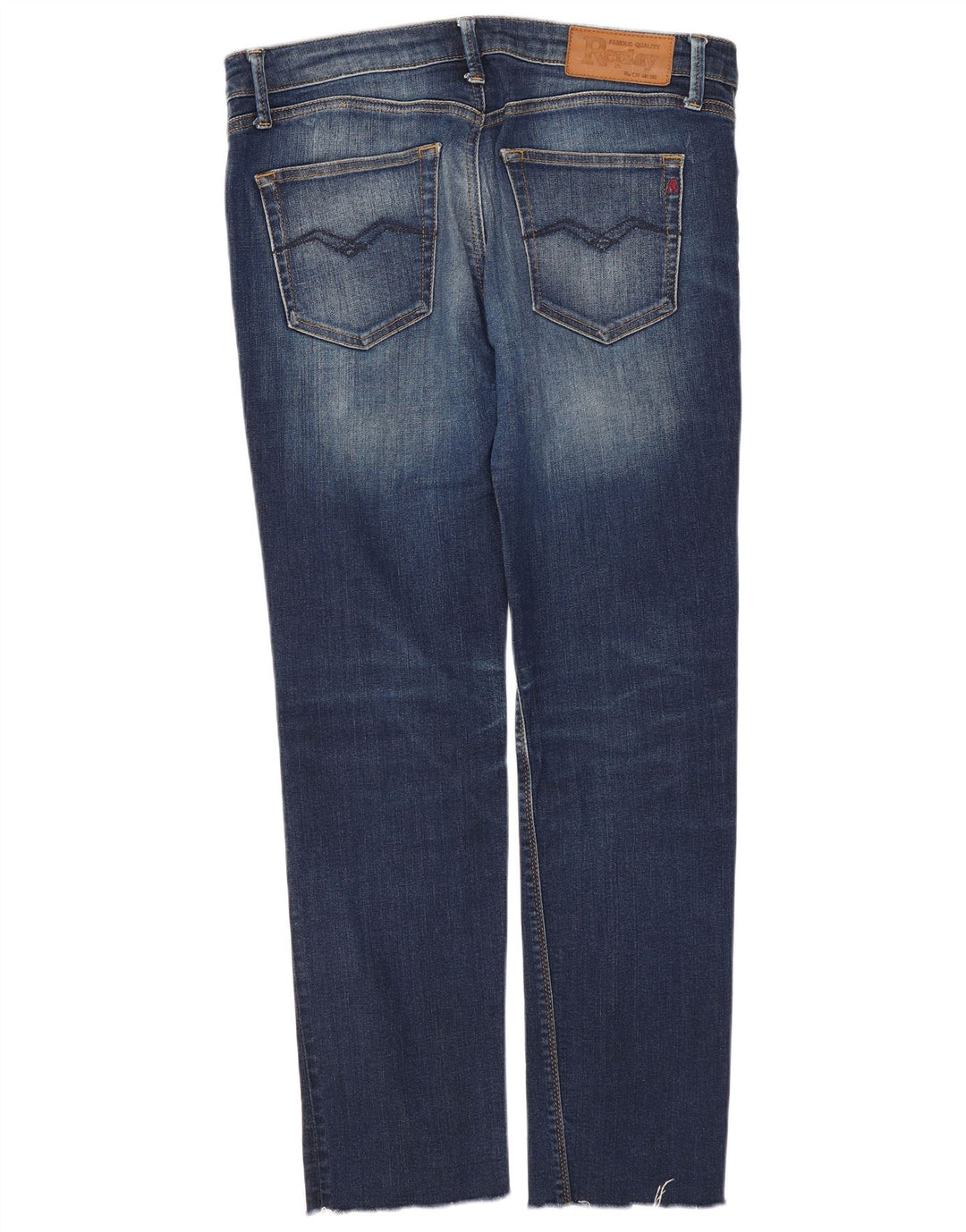Replay Womens Slim Jeans W32 L27 Blue