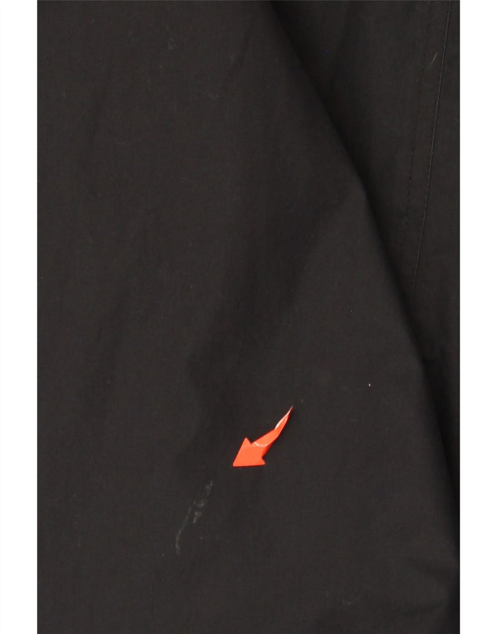 HOBBS Womens Abstract Pattern Reversible Overcoat UK 16 Large  Black