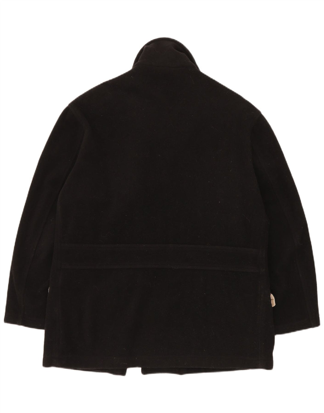 Murphy & Nye Womens Oversized Pea Coat UK 14 Medium Black Wool