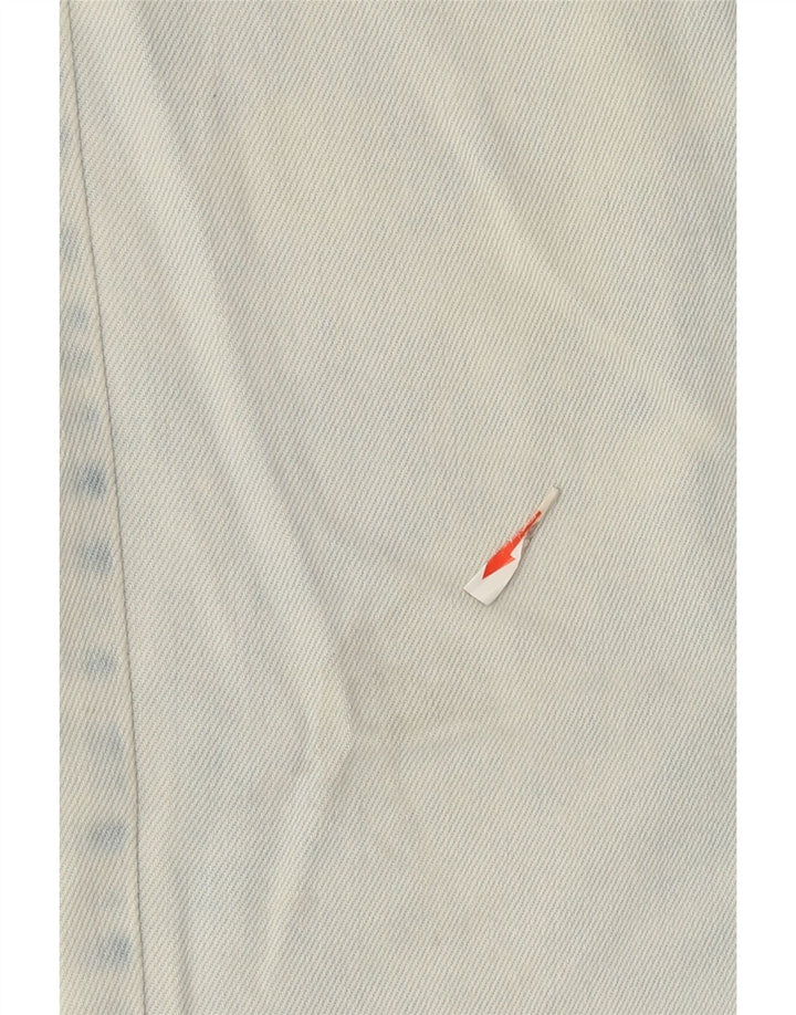 Cavalli Mens Straight Jeans Large W34 L29 Blue Cotton