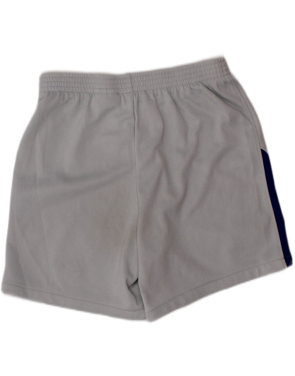 NIKE Boys Chelsea FC Sport Shorts 6-7 Years Large Grey Colourblock