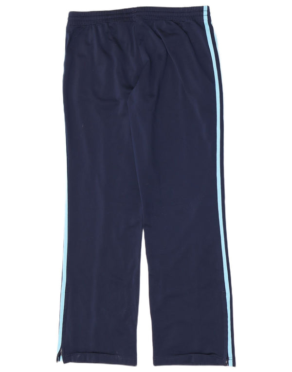 Adidas Womens Tracksuit Trousers EU 40 Medium Navy Blue Polyester