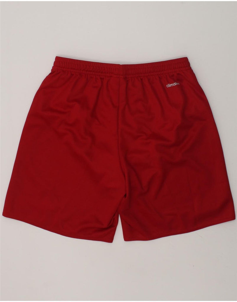 ADIDAS Boys Sport Shorts 11-12 Years Red Polyester | Vintage Adidas | Thrift | Second-Hand Adidas | Used Clothing | Messina Hembry 