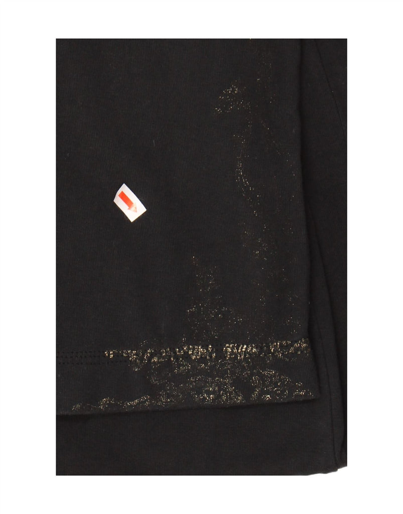 REEBOK Womens Maternity High Waist Tracksuit Trousers UK 16 Large Black Vintage Reebok and Second-Hand Reebok from Messina Hembry 