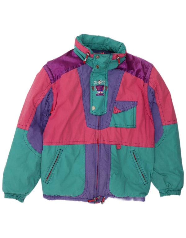 MC Kee's Mens Padded Jacket UK 38 Medium Multicoloured Colourblock