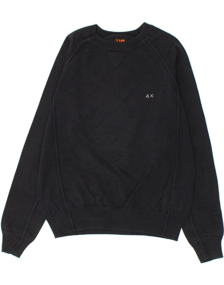 SUN68 Boys Sweatshirt Jumper 11-12 Years Black Cotton | Vintage Sun68 | Thrift | Second-Hand Sun68 | Used Clothing | Messina Hembry 