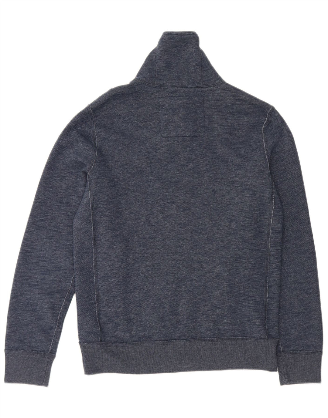Abercrombie & Fitch Mens Sweatshirt Jumper Small Navy Blue Flecked