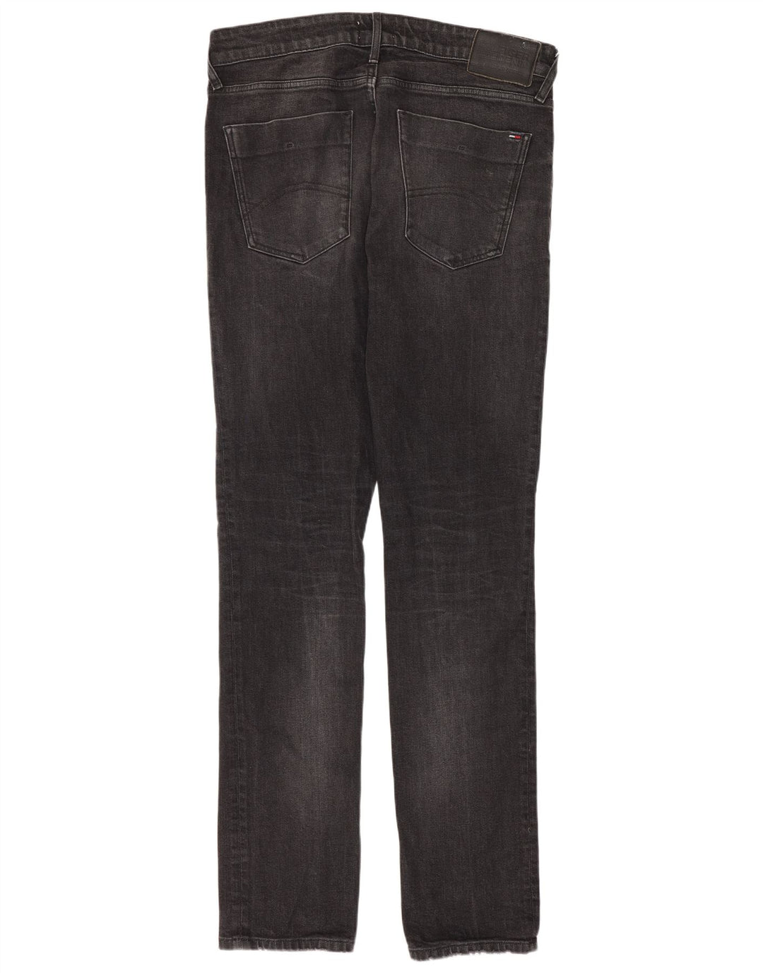 Tommy Hilfiger Mens Slim Jeans W33 L34 Grey Cotton