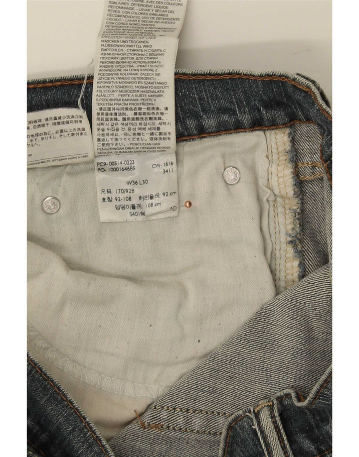 Levi's Mens Straight Jeans W36 L27 Blue