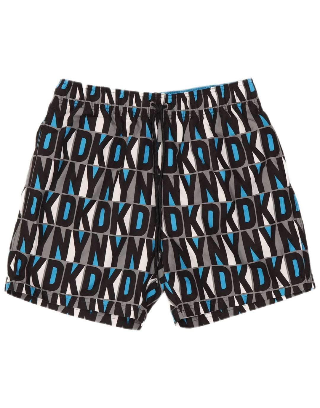 Dkny Mens Graphic Swimming Shorts Medium  Multicoloured Polyester