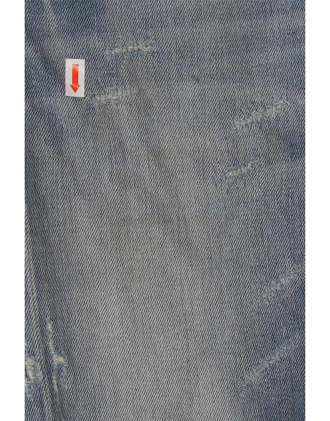 DOLCE & GABBANA Womens Distressed Slim Jeans IT 44 Medium W30 L32 Blue