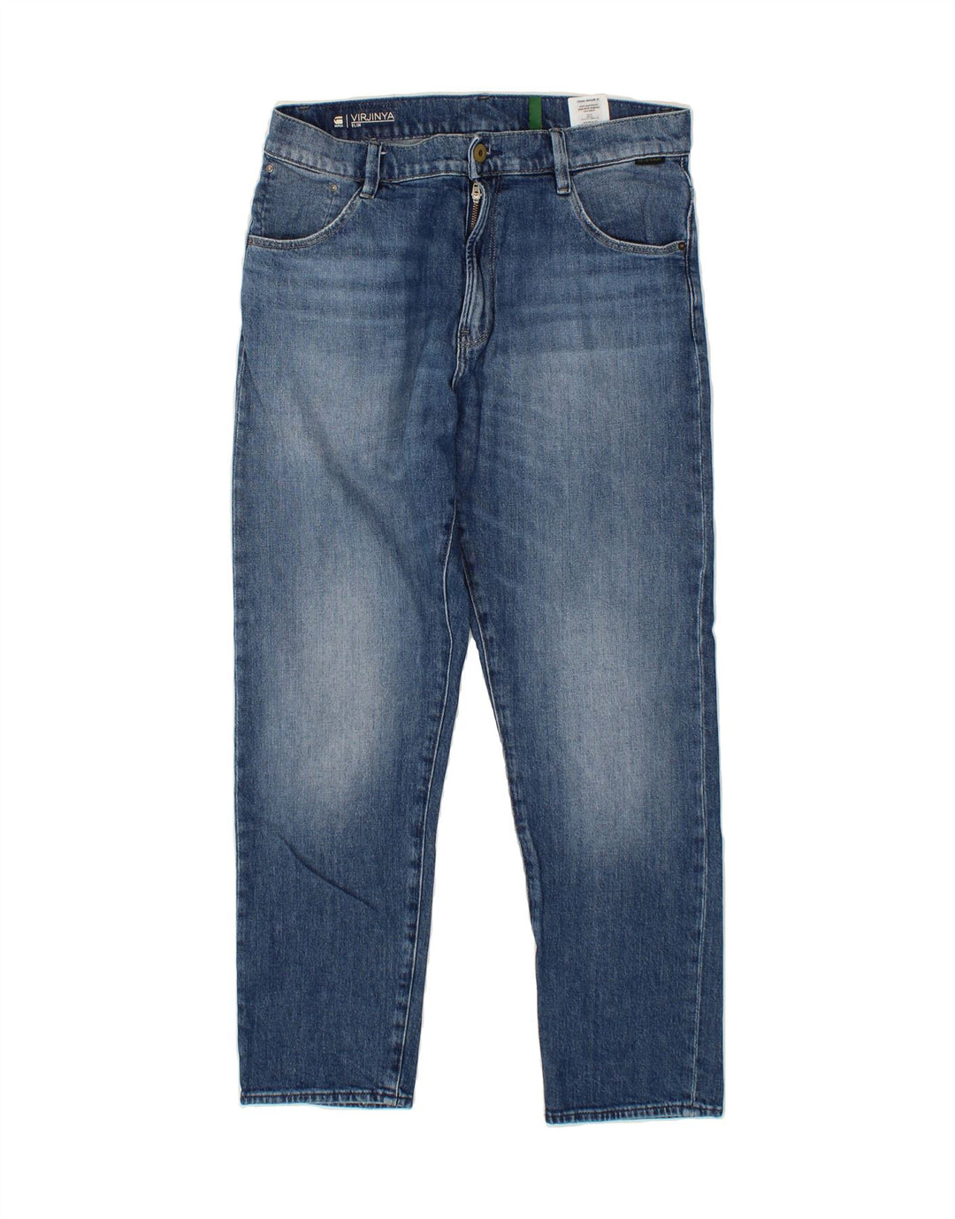 G-STAR Womens Virginia Slim Jeans W30 L30  Blue Cotton Vintage G-Star and Second-Hand G-Star from Messina Hembry 