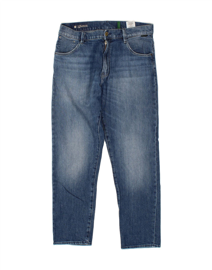 G-STAR Womens Virginia Slim Jeans W30 L30  Blue Cotton Vintage G-Star and Second-Hand G-Star from Messina Hembry 
