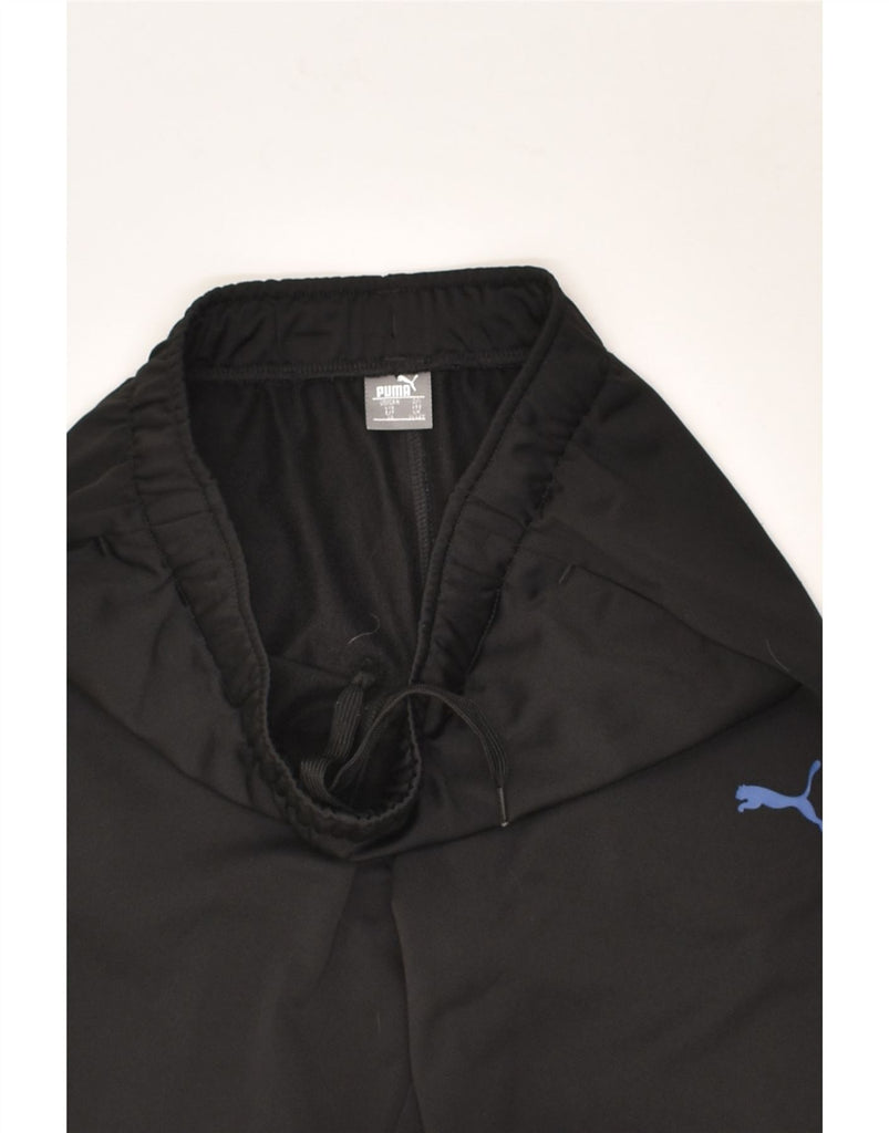 PUMA Boys Tracksuit Trousers 11-12 Years Black | Vintage Puma | Thrift | Second-Hand Puma | Used Clothing | Messina Hembry 