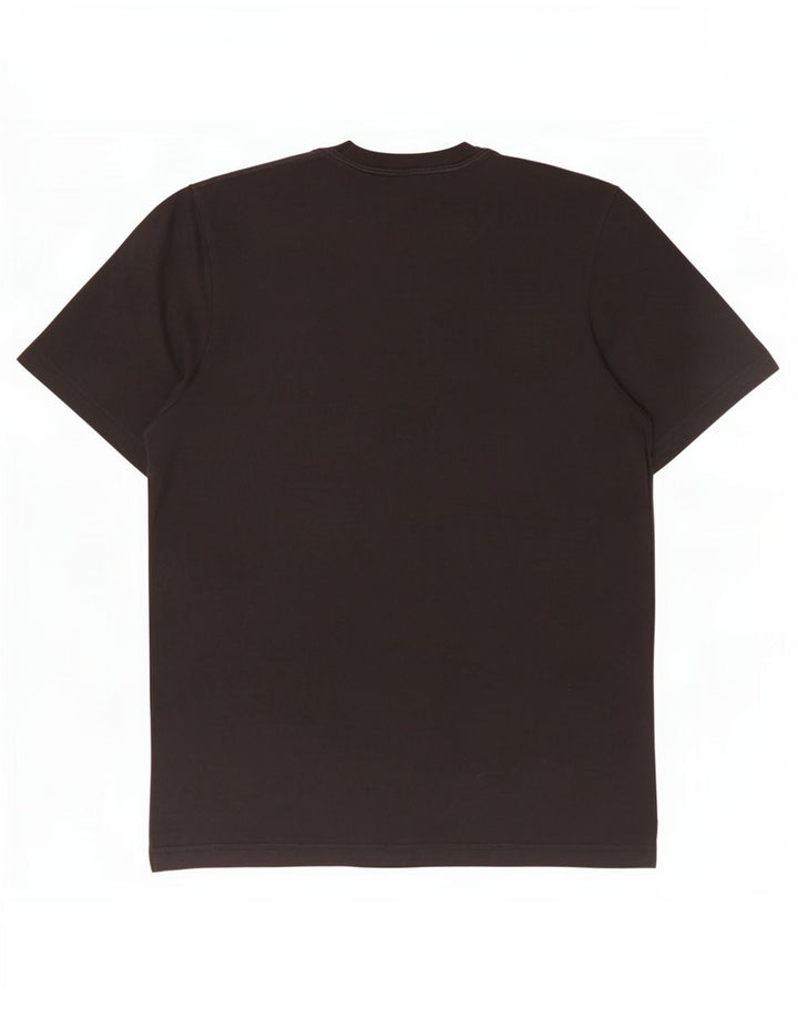 Adidas Mens T-Shirt Top Medium Black Cotton