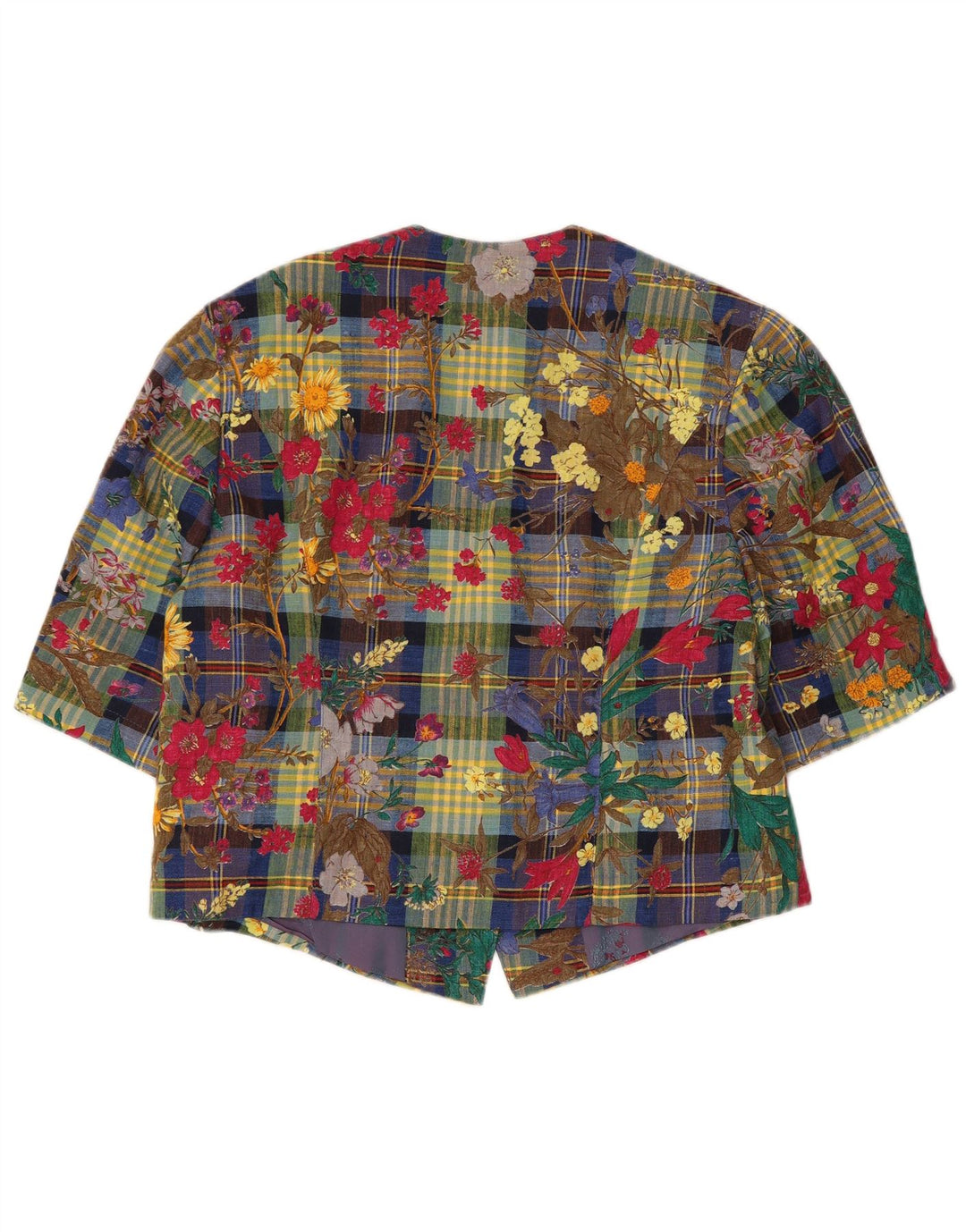 JULIUS LANG Womens 4 Button Blazer Jacket EU 40 Medium Multicoloured