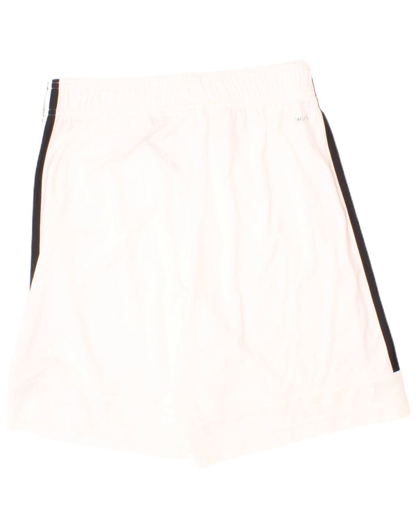 Adidas Boys Sport Shorts 13-14 Years  White Polyester Sports