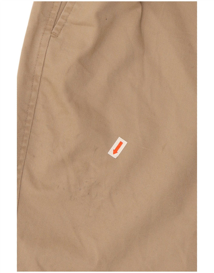 DOCKERS Mens Khakis Chino Shorts W42 2XL Beige Cotton