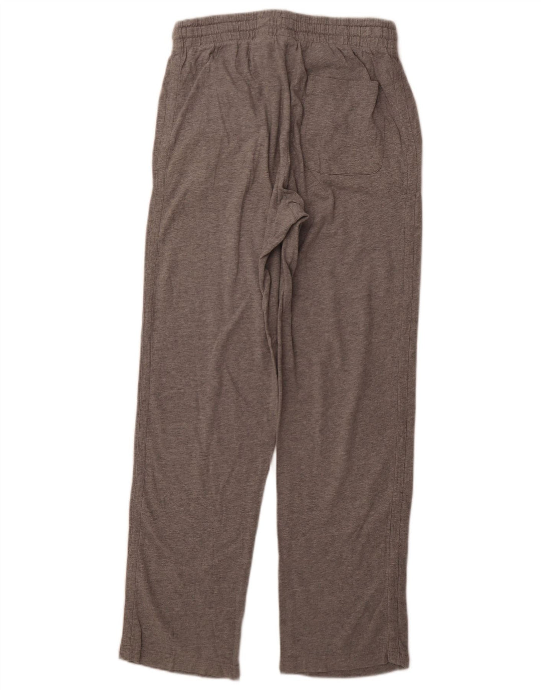 NIKE Mens Tracksuit Trousers Medium Grey Flecked Cotton