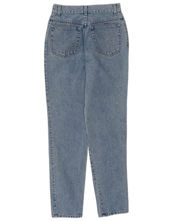 CLARK Womens Tapered Jeans IT 44 Medium W27 L31 Blue Cotton