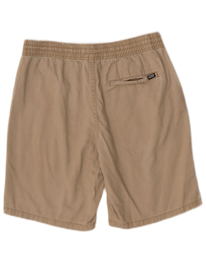 Vans Mens Casual Shorts Medium W32 Beige Cotton